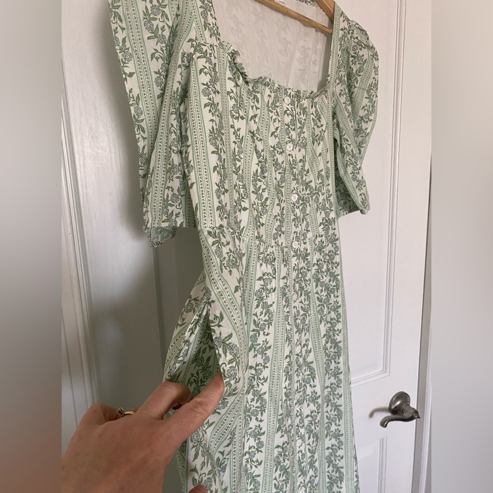 Beau & Ro  Midi Dress size L organic simple minimalist look - Picture 8 of 16